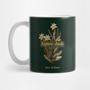 Sapere Aude - Dare To Know Mug